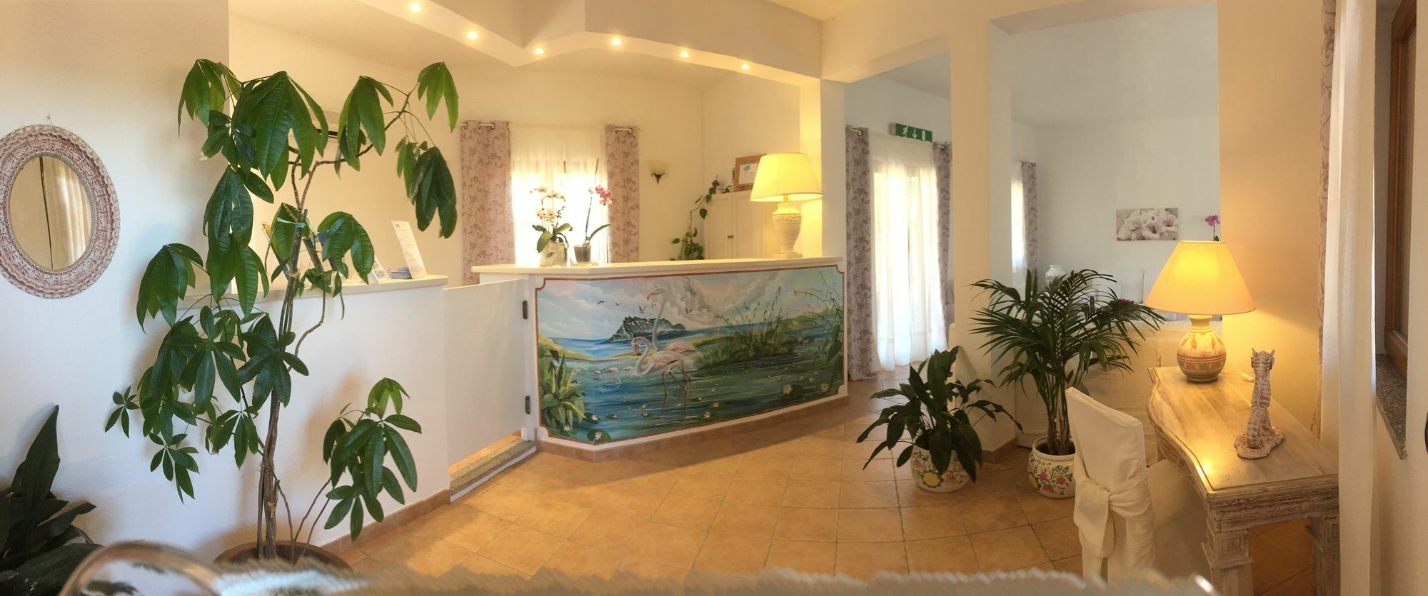 Relais Fenicottero Rosa Pensionat Porto Taverna Exteriör bild